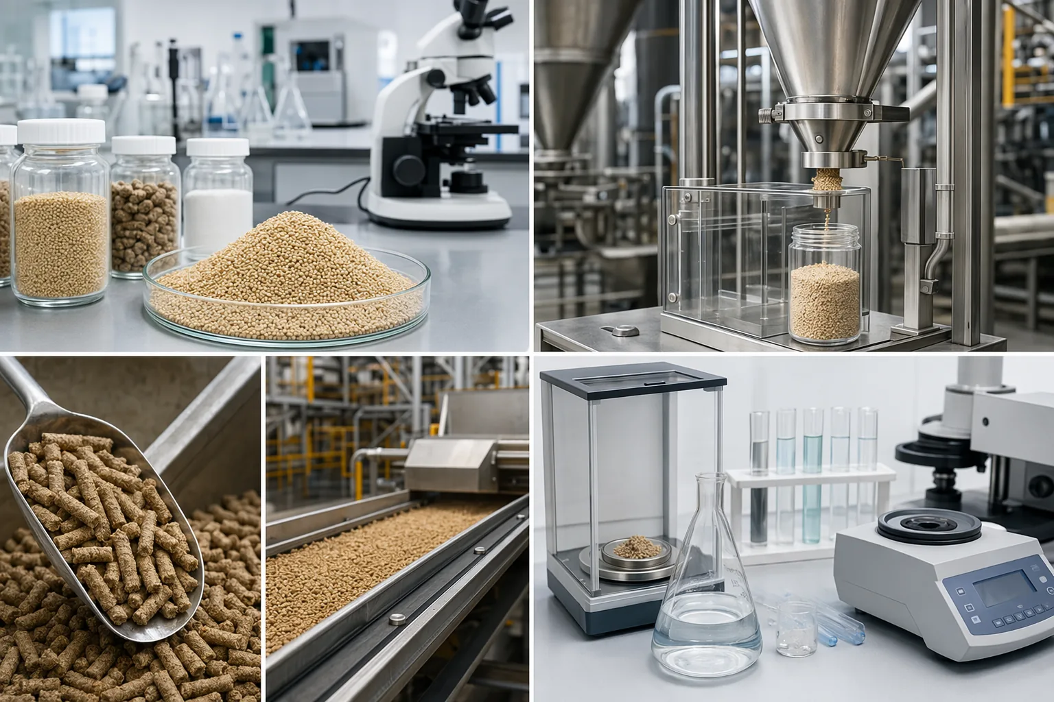Phytase in Tierfutter: Prozessleitfaden